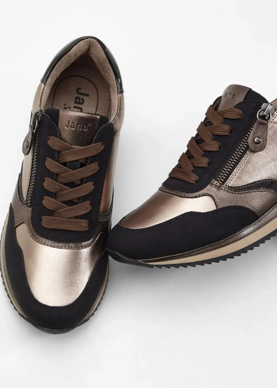 Jana High Heels|Komfortschuhe^Sneaker schwarz/rosé