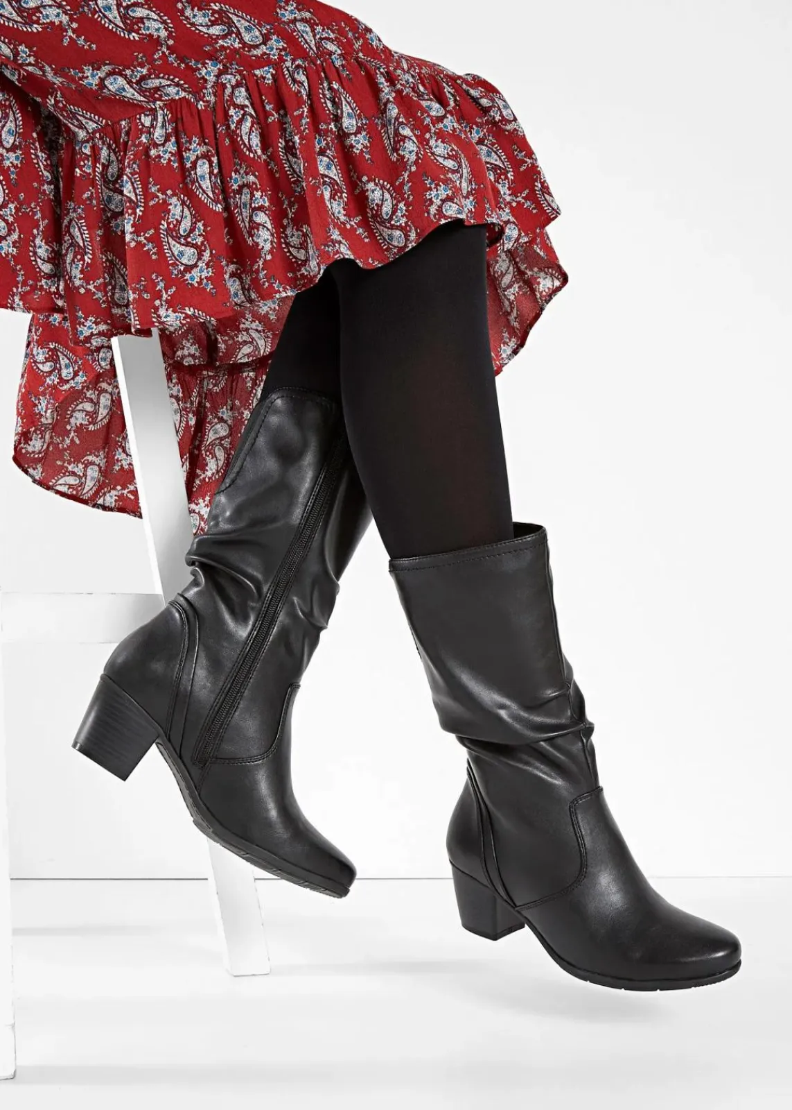 Jana High Heels|Komfortschuhe^Stiefel schwarz