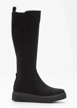 Jana High Heels|Komfortschuhe^Stiefel in bequemer Weite schwarz