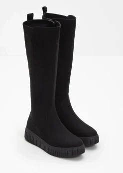Jana High Heels|Komfortschuhe^Stiefel in bequemer Weite schwarz