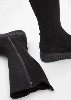 Jana High Heels|Komfortschuhe^Stiefel in bequemer Weite schwarz