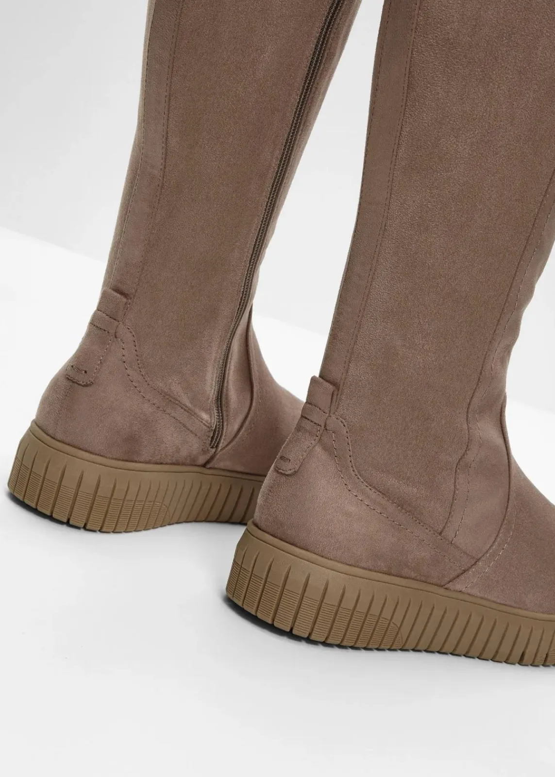 Jana Schuhe & Accessoires In Spezialgrößen·Weite Schuhe|Stiefel^Stiefel in bequemer Weite taupe