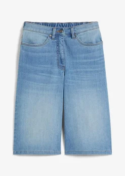 bonprix Jeans|Shorts^Jeans Bermuda High Waist, Bequembund mittelblau denim