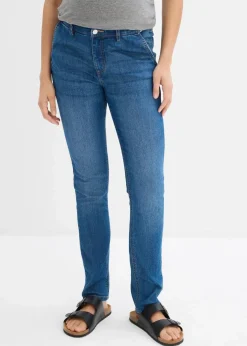 bonprix Bekleidung·Blazer|Nachhaltigere Materialien^Jeans für die Schwangerschaft und danach, Slim Fit blau denim