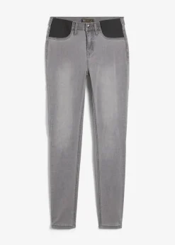 bonprix Jeans|Kurzgrößen^Jeans mit Bequembund grey denim