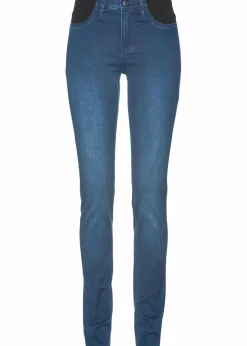 bonprix Jeans|Kurzgrößen^Jeans mit Bequembund blue stone