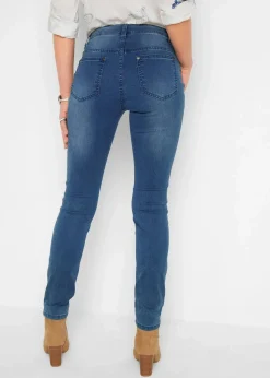 bonprix Jeans|Kurzgrößen^Jeans mit Bequembund blue stone