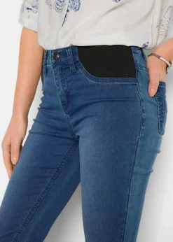 bonprix Jeans|Kurzgrößen^Jeans mit Bequembund blue stone