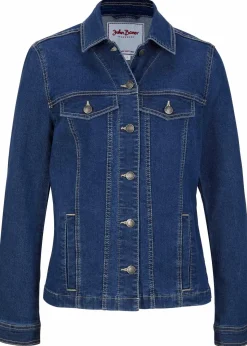 bonprix Jacken & Mäntel^Jeansjacke blau denim