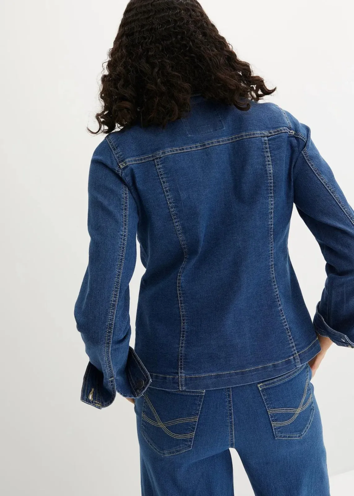 bonprix Jacken & Mäntel^Jeansjacke blau denim