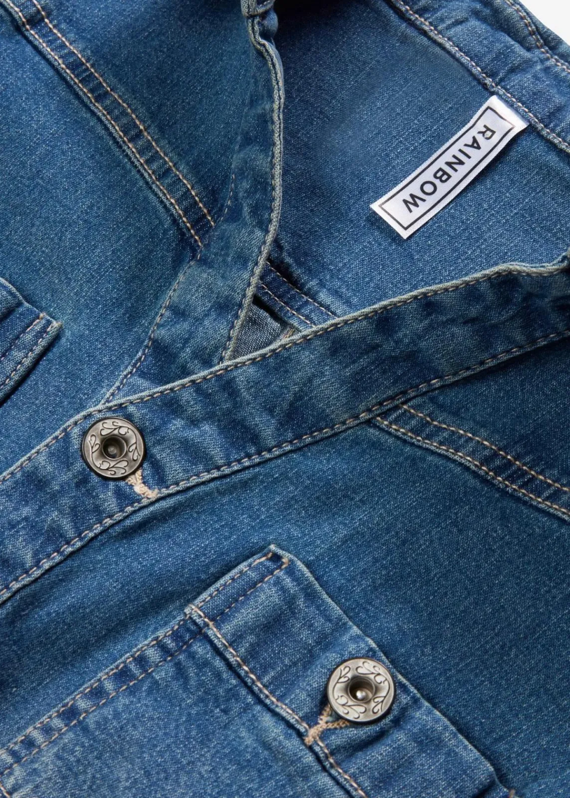 bonprix Kleider^Jeanskleid mit Knöpfen blau denim