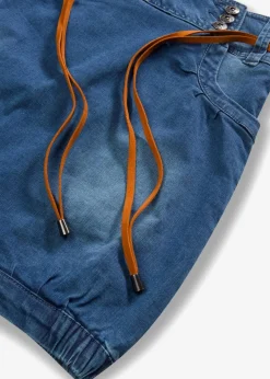 bonprix Röcke^Jeansrock Mid Waist blau denim