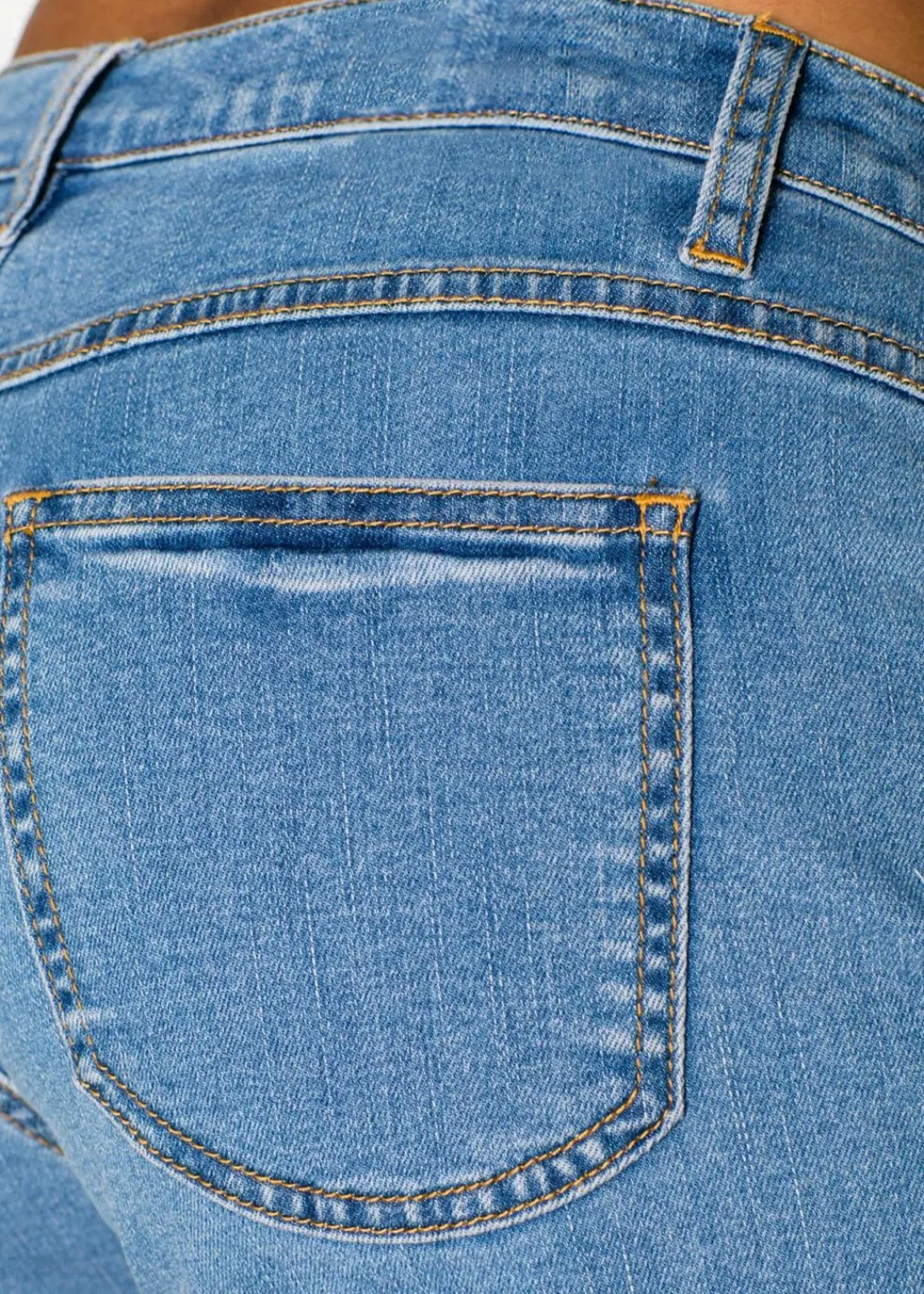 bonprix Shorts|Jeans^Jeans-Shorts hellblau denim used