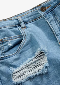 bonprix Shorts|Jeans^Jeans-Shorts hellblau denim used
