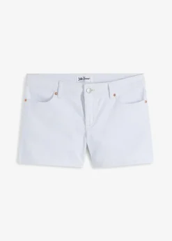 bonprix Jeans|Shorts^Jeansshorts, Mid Waist weiß twill used