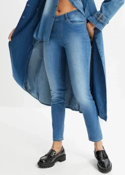 bonprix Jeans|Bekleidung·Shirts & Tops^Jeggings blau denim