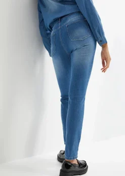 bonprix Jeans|Bekleidung·Shirts & Tops^Jeggings blau denim