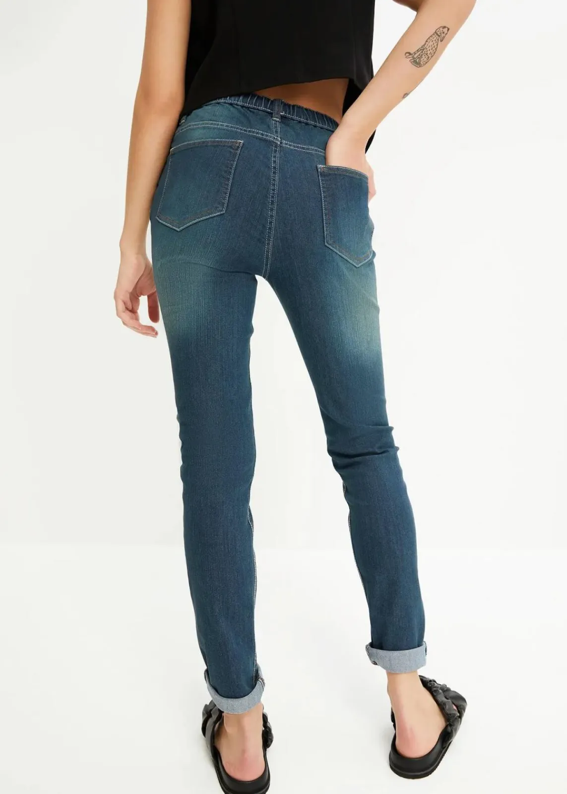 bonprix Jeans|Bekleidung·Shirts & Tops^Jeggings dirty denim