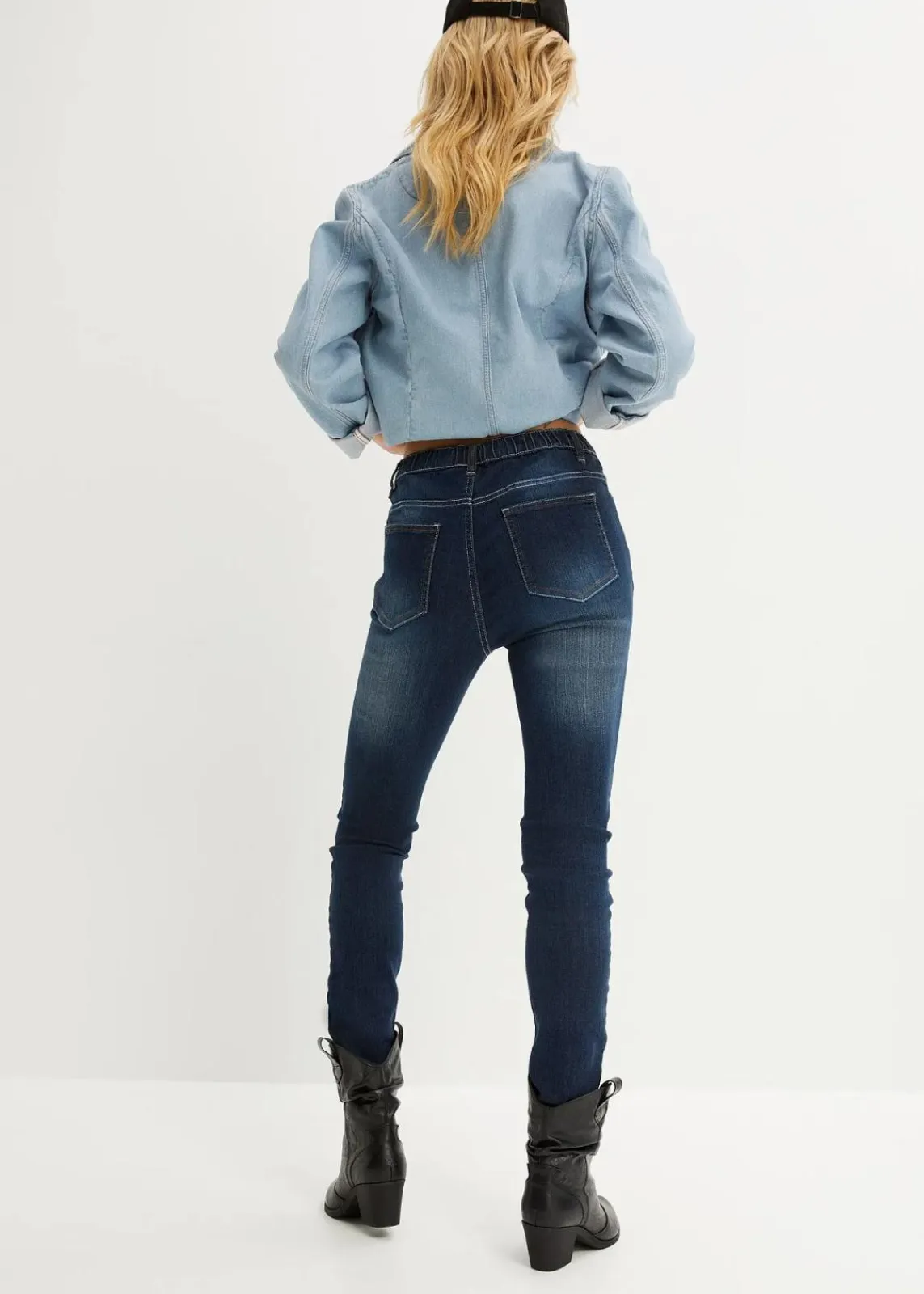 bonprix Jeans|Bekleidung·Shirts & Tops^Jeggings nachtblau denim