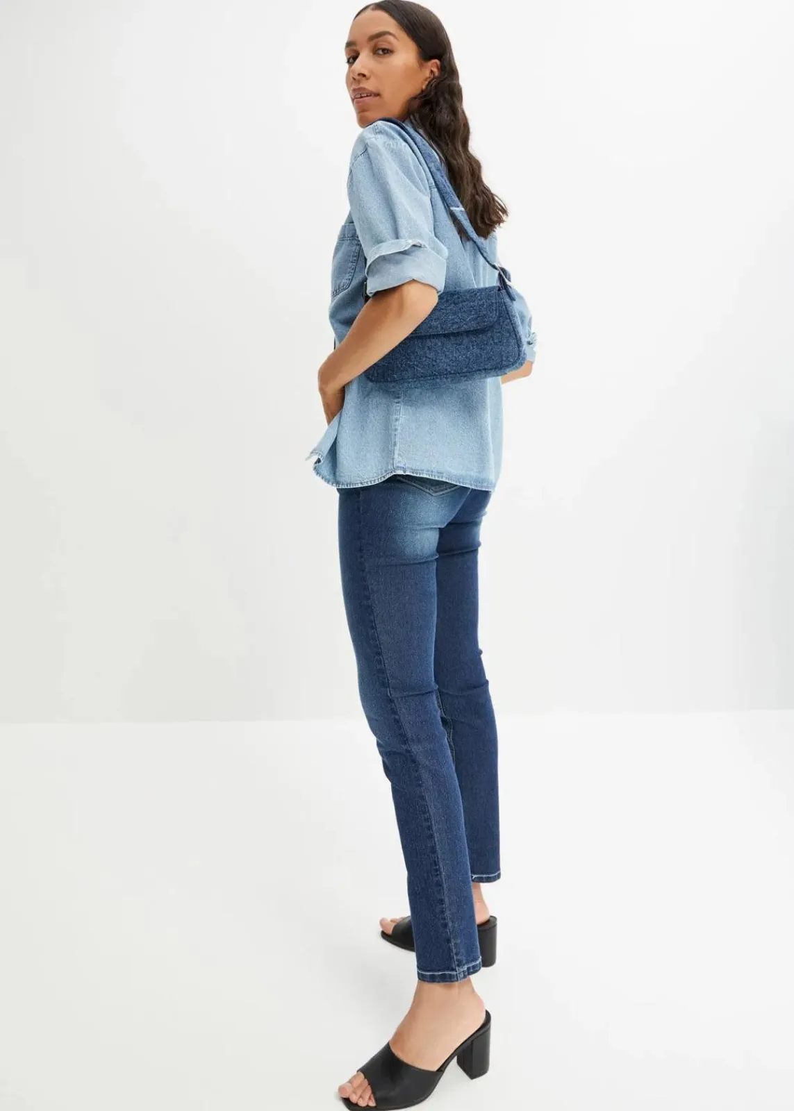 bonprix Jeans|Bekleidung·Shirts & Tops^Jeggings nachtblau denim