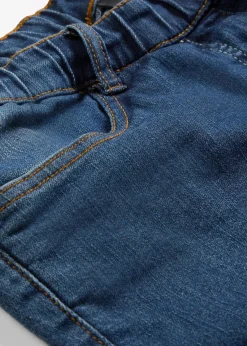 bonprix Jeans|Kurzgrößen^Jeggings Mid Waist, Bequembund nachtblau denim