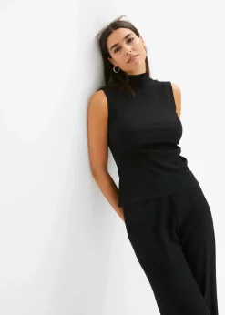 bonprix Jumpsuits|Zweiteiler & Sets^Jersey Set schwarz
