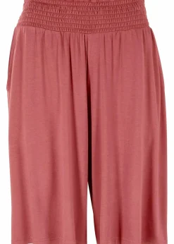 bonprix Nachhaltigere Materialien|Hosen^Jersey-Bermuda aus Viskose-Mix marsalabraun