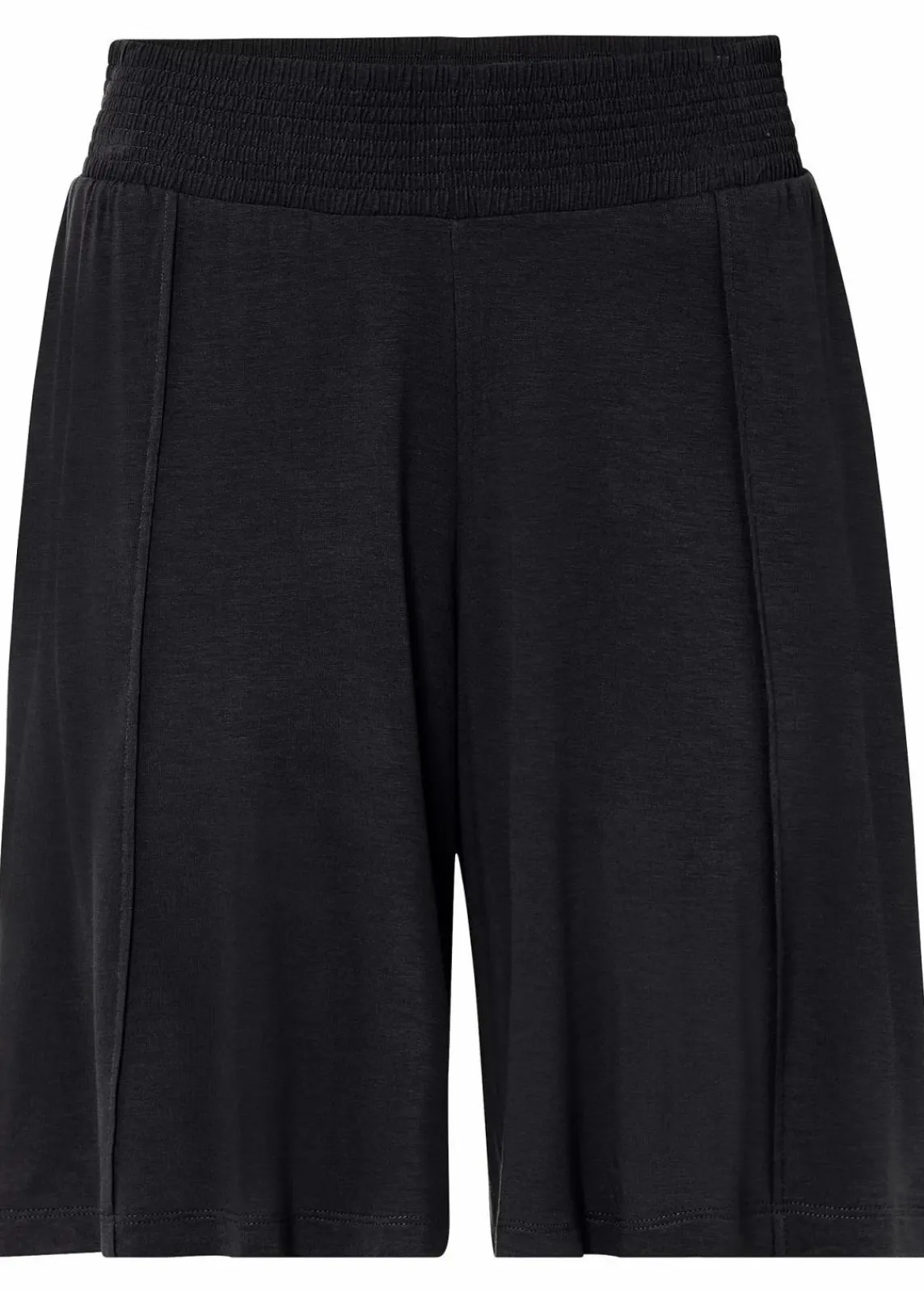 bonprix Nachhaltigere Materialien|Hosen^Jersey-Bermuda mit Bequembund schwarz