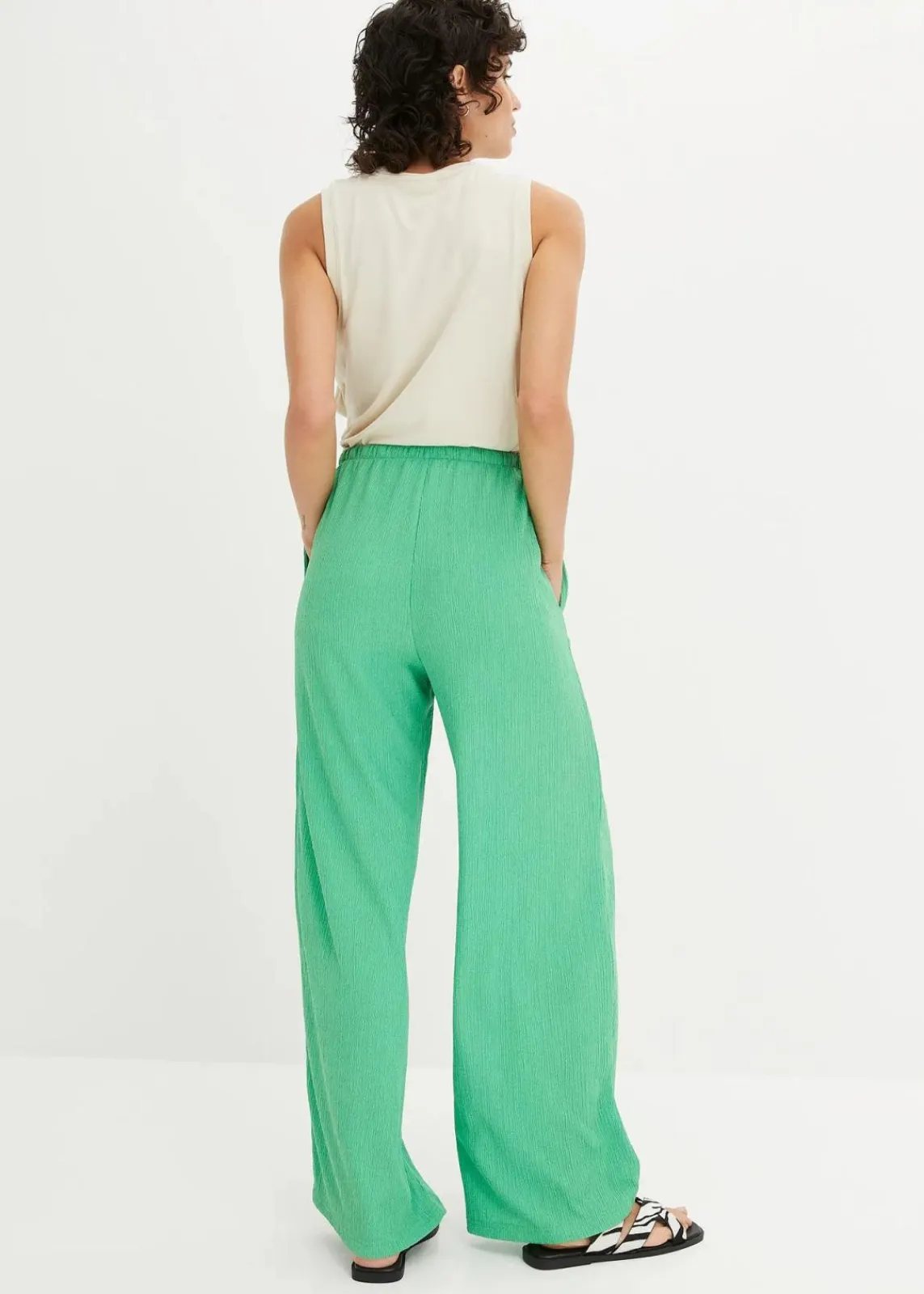 bonprix Nachhaltigere Materialien|Hosen^Jersey-Hose opalgrün