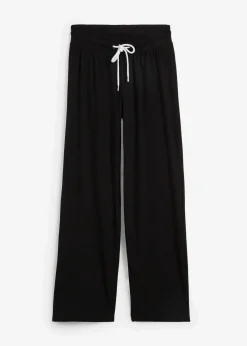 bonprix Bekleidung·Röcke|Bekleidung·Kleider^Jersey-Hose aus Baumwolle mit Stretch schwarz