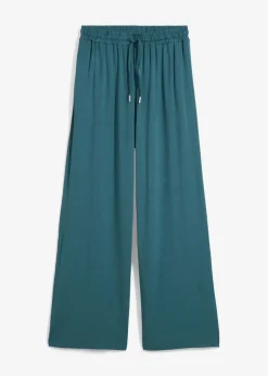 bonprix Bekleidung·Röcke|Bekleidung·Kleider^Jersey-Hose aus fließender Viskose pfeffergrün