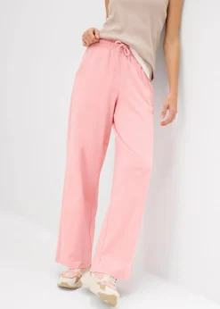 bonprix Hosen|Zweiteiler & Sets^Jersey-Hose aus Interlock softrosa