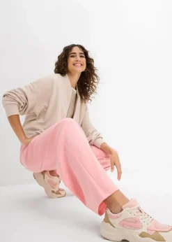 bonprix Hosen|Zweiteiler & Sets^Jersey-Hose aus Interlock softrosa