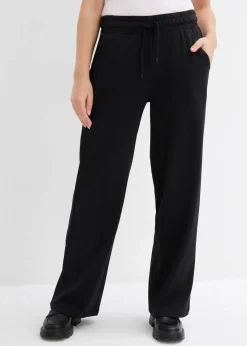 bonprix Hosen|Zweiteiler & Sets^Jersey-Hose aus Interlock schwarz