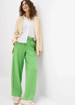 bonprix Hosen|Zweiteiler & Sets^Jersey-Hose aus Interlock kleegrün