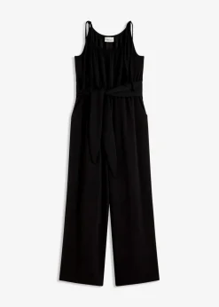 bonprix Bekleidung·Homewear|Jumpsuits^Jersey-Jumpsuit schwarz