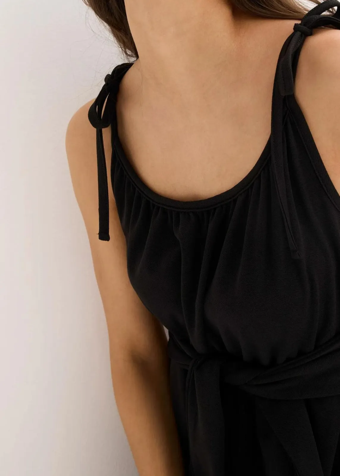bonprix Bekleidung·Homewear|Jumpsuits^Jersey-Jumpsuit schwarz