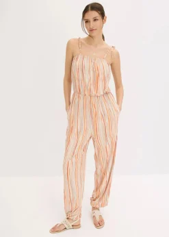 bonprix Bekleidung·Homewear|Jumpsuits^Jersey-Jumpsuit bunt gestreift