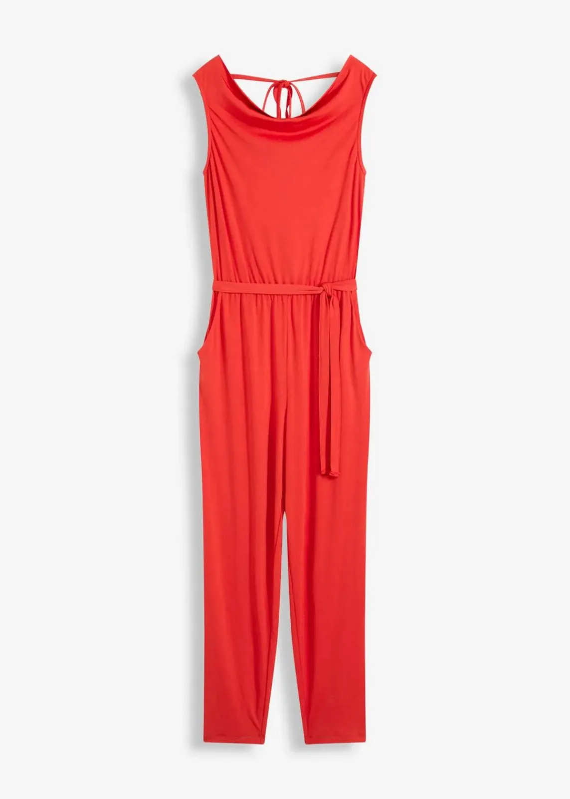 bonprix Jumpsuits|Bekleidung·Homewear^Jersey-Jumpsuit erdbeere