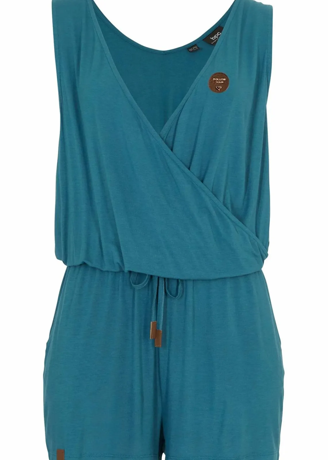 bonprix Bekleidung·Homewear|Jumpsuits^Jersey-Jumpsuit aus softer Viskose pfeffergrün