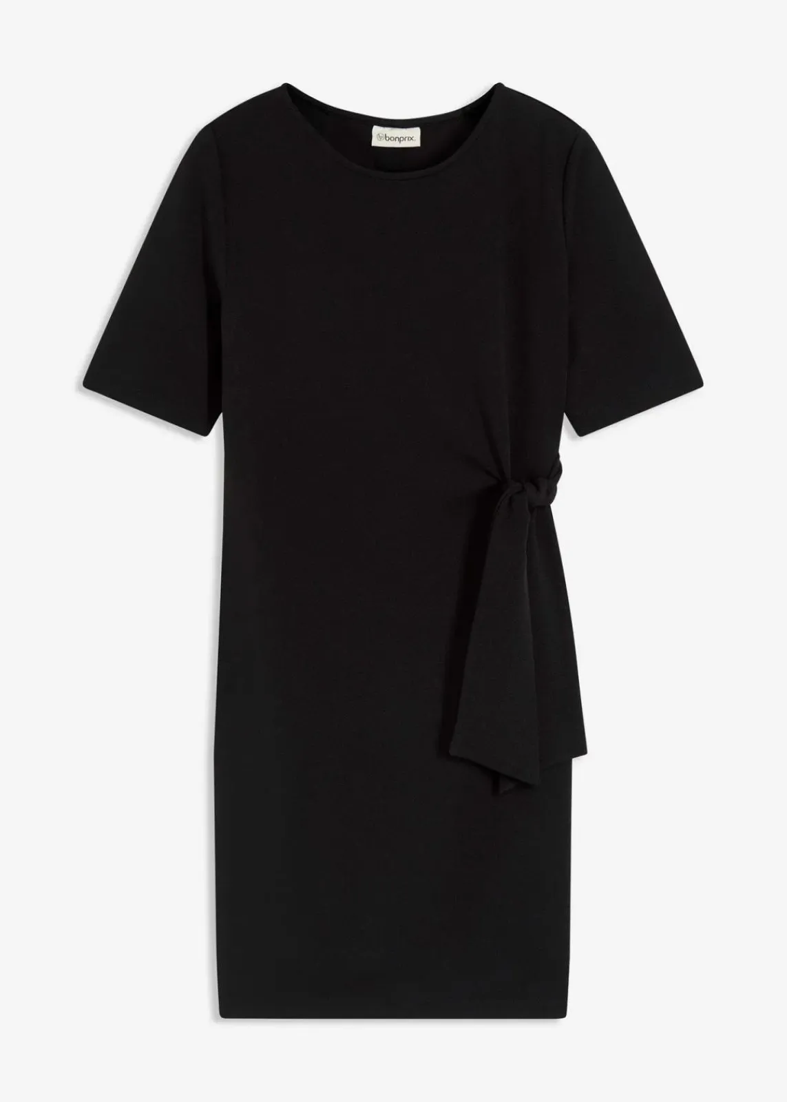 bonprix Bekleidung·Pullover & Strickjacken|Kleider^Jerseykleid schwarz