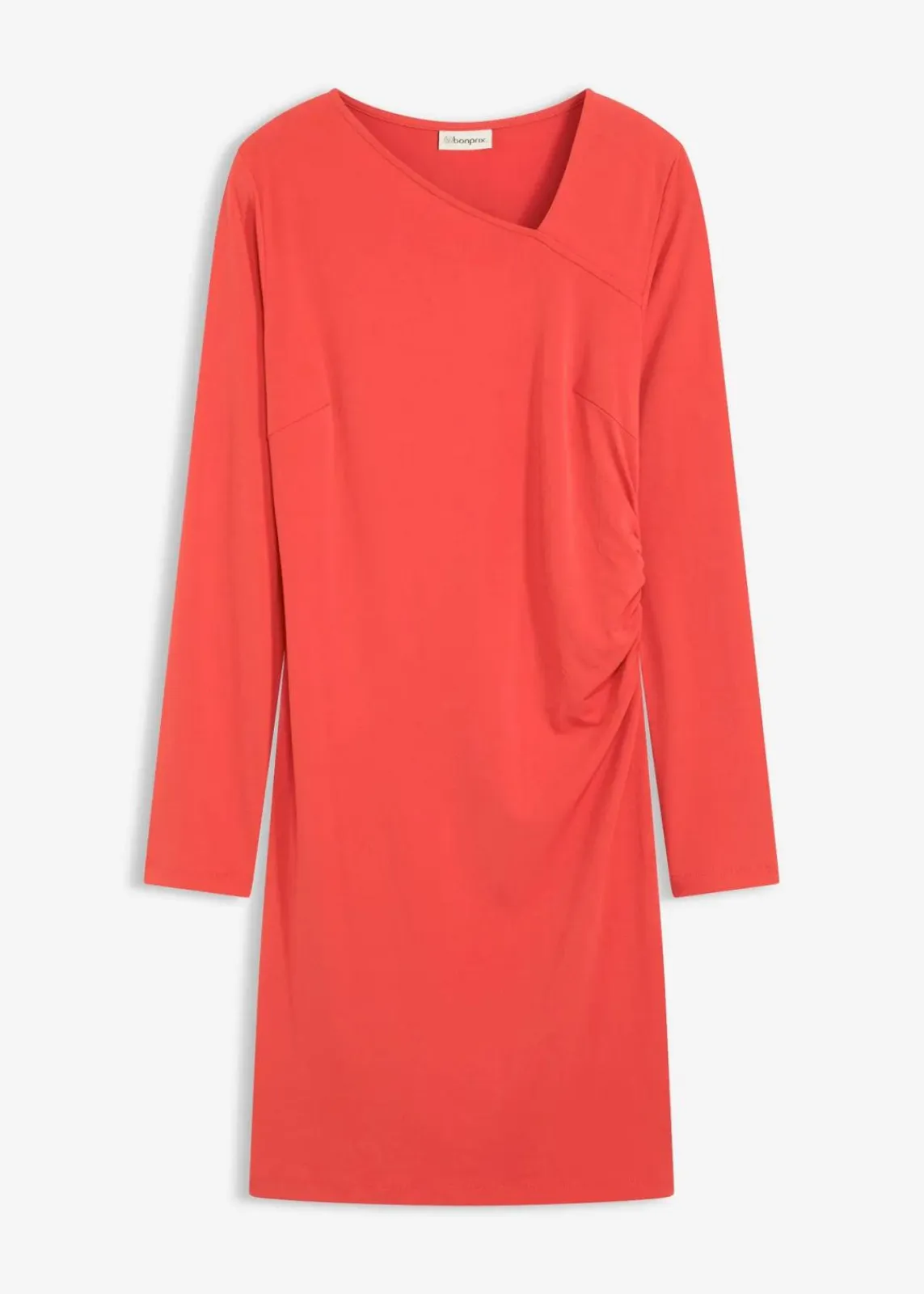 bonprix Kleider|Bekleidung·Pullover & Strickjacken^Jerseykleid rot