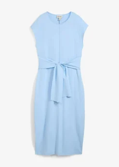 bonprix Nachhaltigere Materialien|Kleider^Jerseykleid hellblau