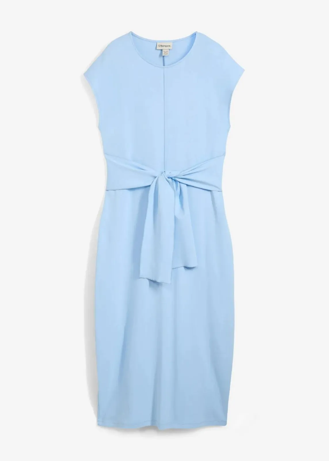 bonprix Nachhaltigere Materialien|Kleider^Jerseykleid hellblau