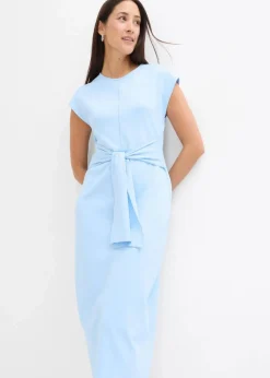 bonprix Nachhaltigere Materialien|Kleider^Jerseykleid hellblau