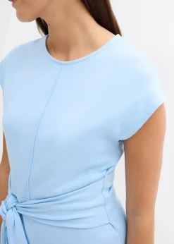 bonprix Nachhaltigere Materialien|Kleider^Jerseykleid hellblau