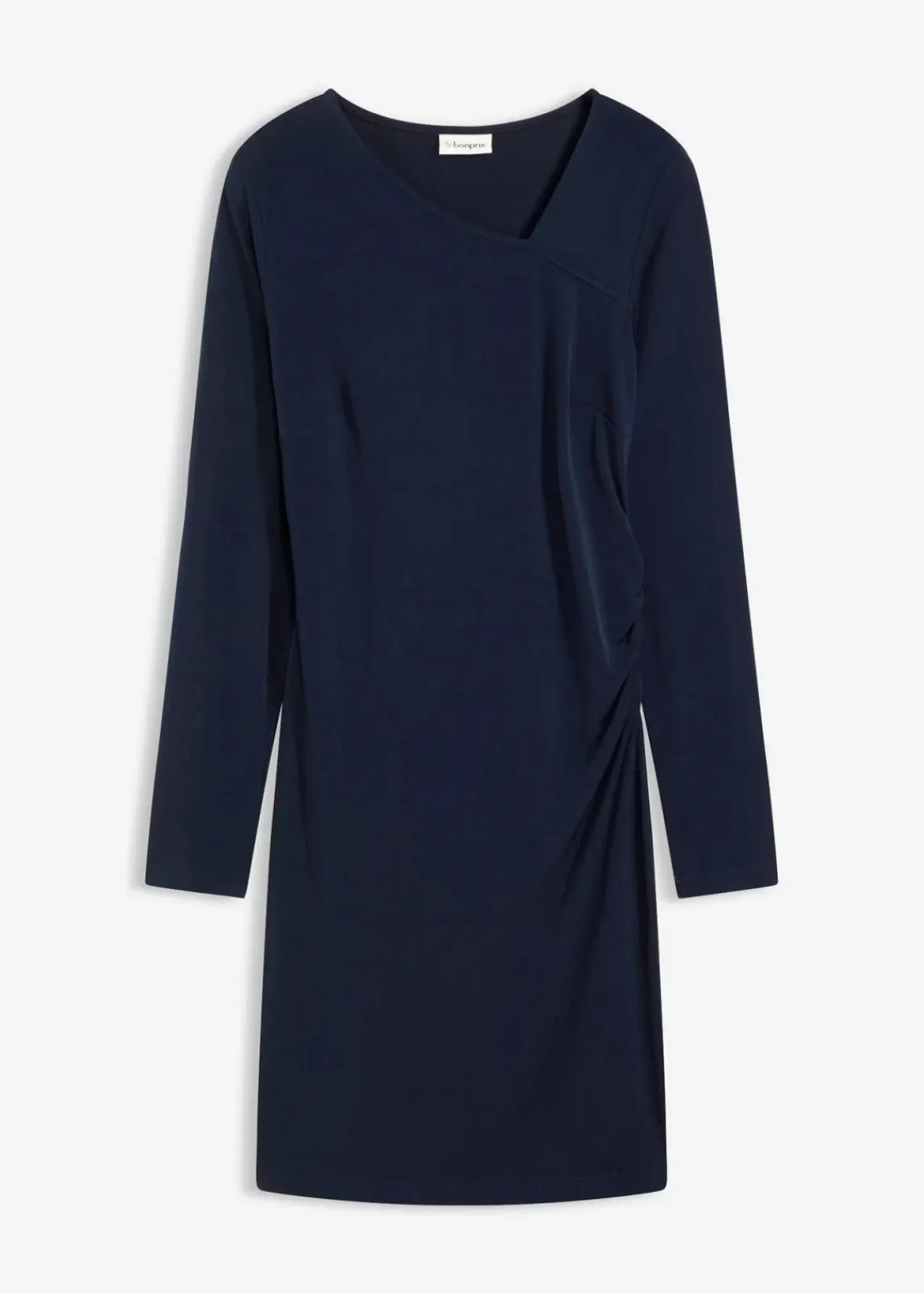 bonprix Bekleidung·Pullover & Strickjacken|Kleider^Jerseykleid dunkelblau