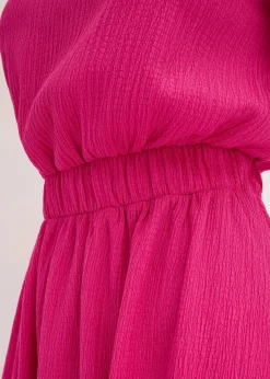 bonprix Bekleidung·Pullover & Strickjacken|Kleider^Jerseykleid fuchsia