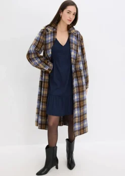 bonprix Kleider|Bekleidung·Pullover & Strickjacken^Jerseykleid dunkelblau