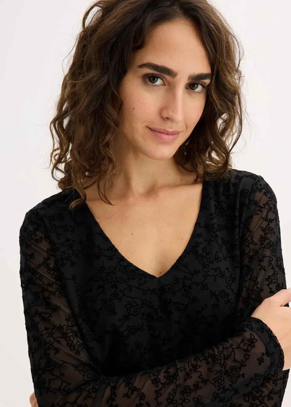 bonprix Bekleidung·Pullover & Strickjacken|Kleider^Jerseykleid schwarz